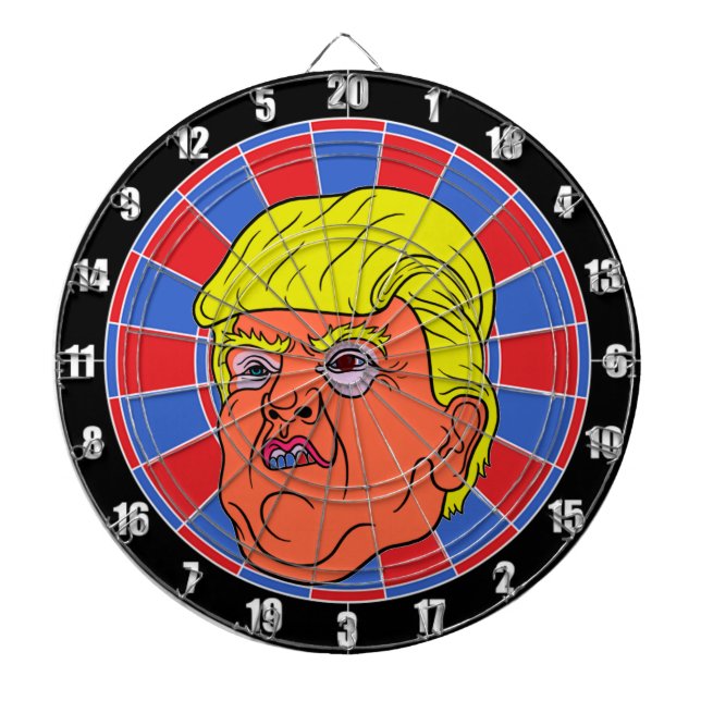 Bild av TRUMP Inspired DART BOARD coola Piltavla (Framsidan)