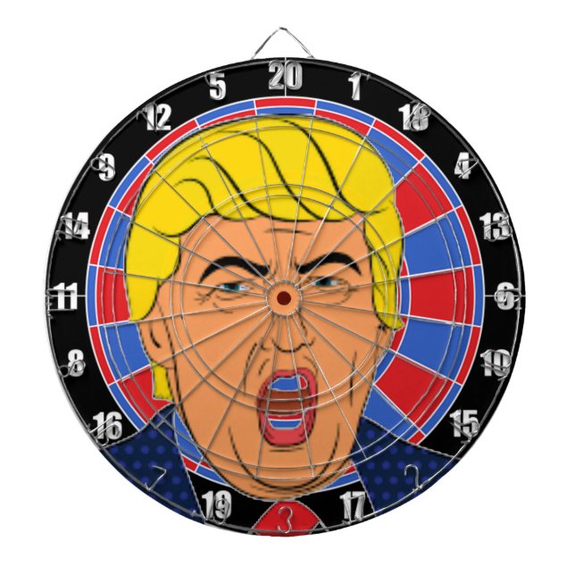 Bild av TRUMP Inspired DART BOARD coola Piltavla (Framsidan)