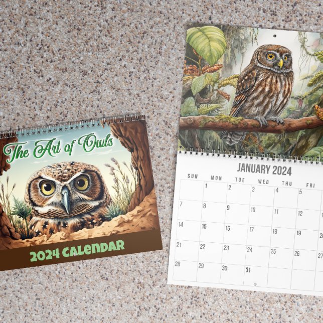 Bild av Uggla Wall Calendar Kalender (Skapare uppladdad)
