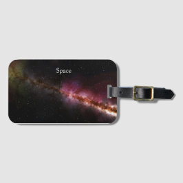 Bild av universum bagagebricka