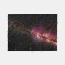 Bild av universum fleecefilt