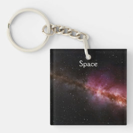 Bild av universum nyckelring