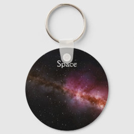 Bild av universum nyckelring
