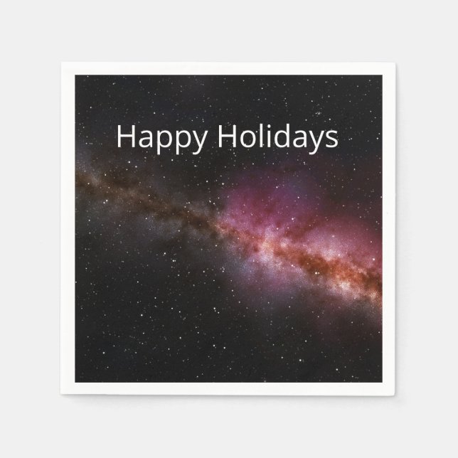 Bild av universum pappersservett (Framsidan)