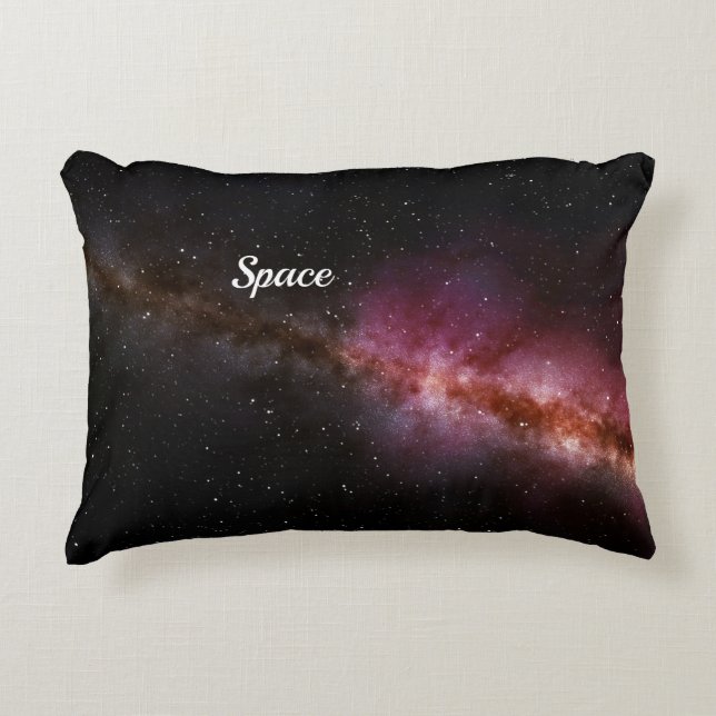 Bild av universum prydnadskudde (Framsidan)
