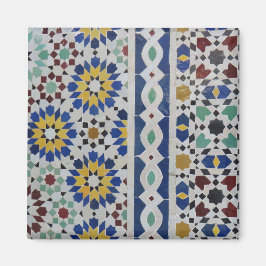 Bild av vackra marockanska mosaikplattor magnet