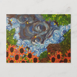 "Bild av Van Gogh"-utskrift Vykort