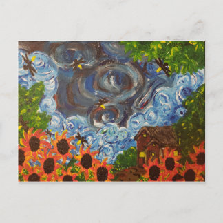 "Bild av Van Gogh"-utskrift Vykort
