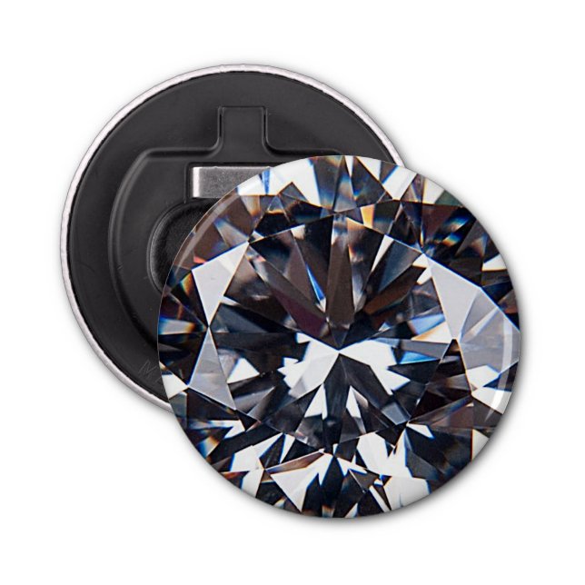 Bild av vänd Elegant Diamond Gem-bild Flasköppnare (Framsidan)