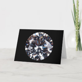 Bild av vänd Elegant Diamond Gem-bild Kort