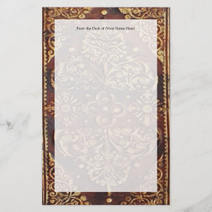 Bild av Vintage Antique Bok Brevpapper