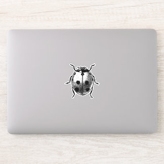 Bild av vinyl Sticker-Vintagen Ladybug Klistermärken