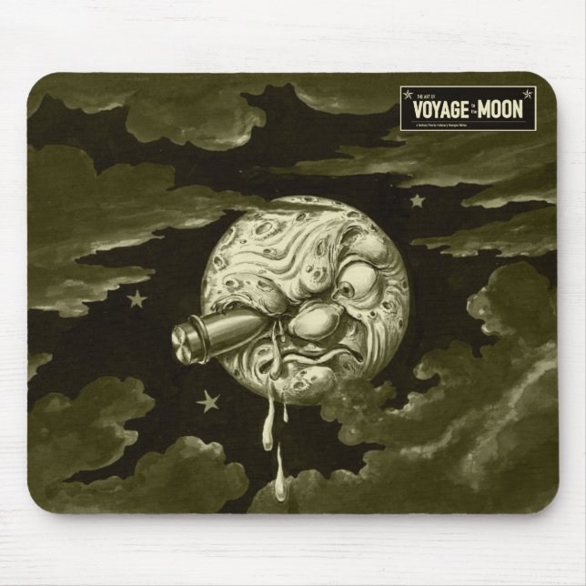 Bild av *Voyage to Måne* Mousepad Musmatta (Framsidan)