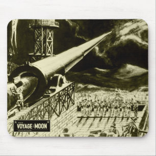 Bild av *Voyage to Måne* Mousepad Musmatta