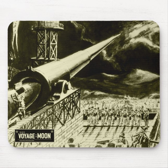 Bild av *Voyage to Måne* Mousepad Musmatta (Framsidan)