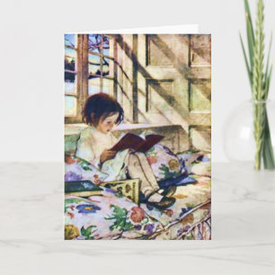 Bild Bokar i Winter av Jessie Willcox Smith Kort