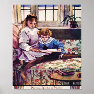 Bild Bokar i Winter Fine Art Print Poster