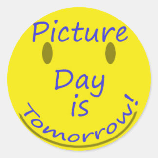 Bild-dagen Runt Klistermärke