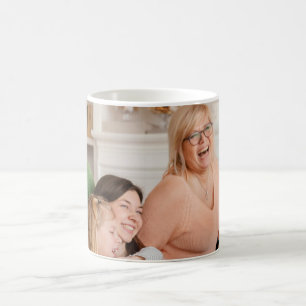Bild-familjen i Modern Personlig julklapp Kaffemugg