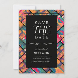 Bild - färgton - modern Spara datum Inbjudningar