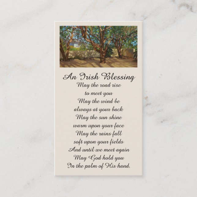 Bild Firande av livstidsbeviset Visitkort (Framsida)