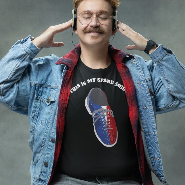 Bild för anpassningsbar Message Bowling Shoe T Shirt (Skapare uppladdad)