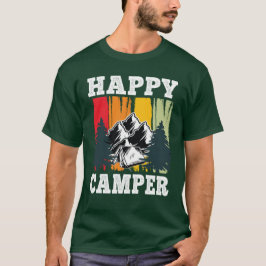 Bild för att dölja Coolan lycklig Camper Funny Cam T Shirt