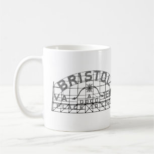 Bild för Bristol Slogan Sign dubbla Kaffemugg