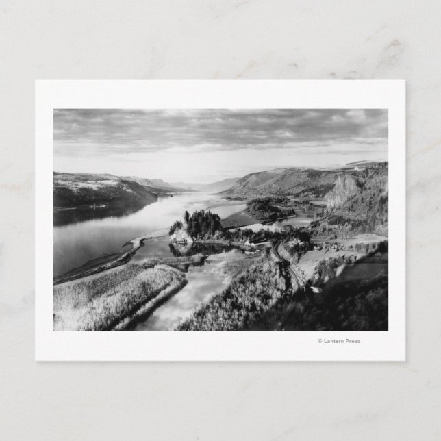 Bild för Columbia Gorge View Vykort (Framsida)