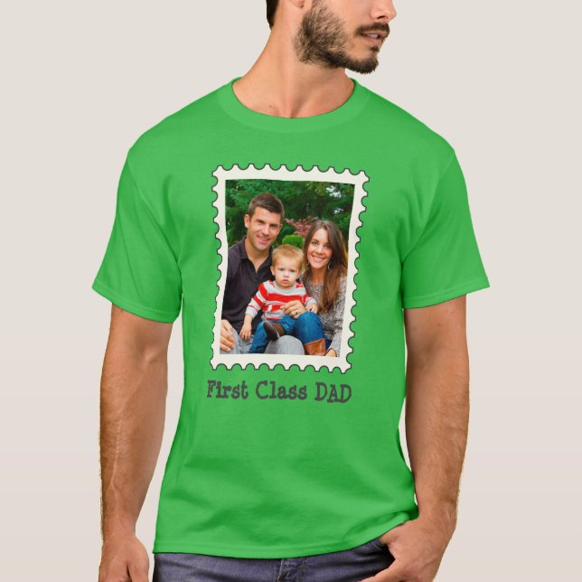 Bild för första klassens PAPPA bästa Pappa någonsi T Shirt (Framsida)