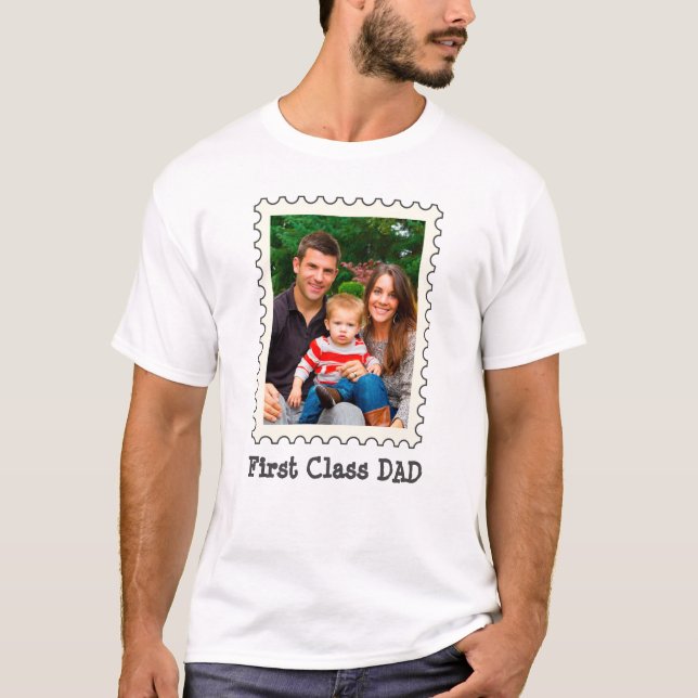 Bild för första klassens PAPPA bästa Pappa någonsi T Shirt (Framsida)