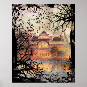 Bild för Göteborg Solarium Autumn Reflection Art S Poster
