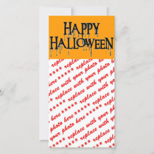 Bild för Happy halloween-diskettenhet Julkort
