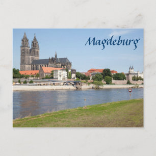 Bild för Magdeburg-vy Vykort