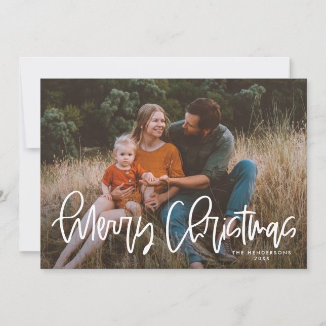 Bild för modern God jul i visemisk skrift Julkort (Framsida)