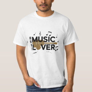 Bild för Music Älskare överallt T Shirt