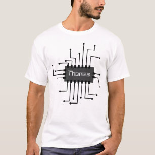 Bild för personlig Computer IC Chip T Shirt