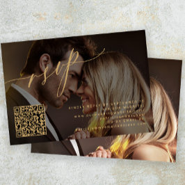 Bild för QR-elegant bröllop OSA Kort