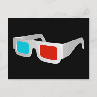 Bild för Retro 3D-glasögon Vykort