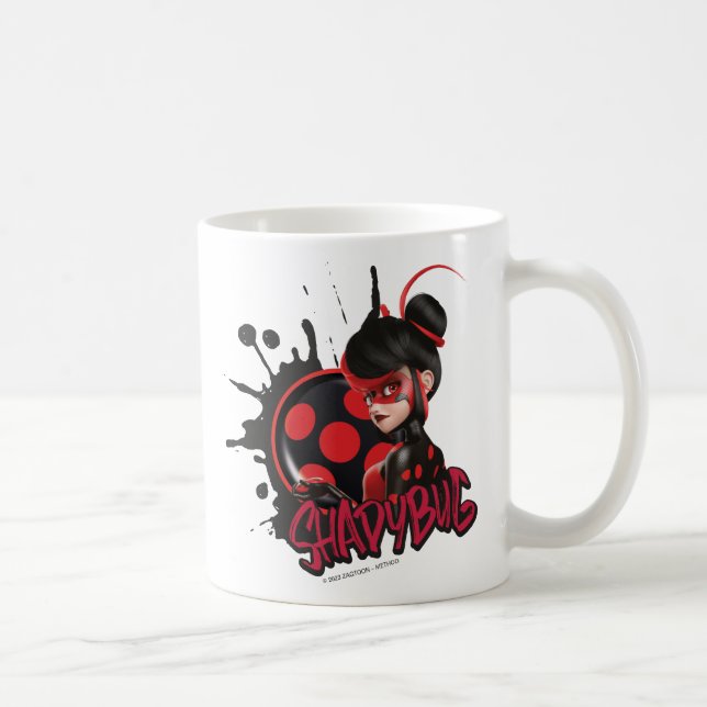 Bild för spegelvänd skuggfelstecken kaffemugg (Höger)