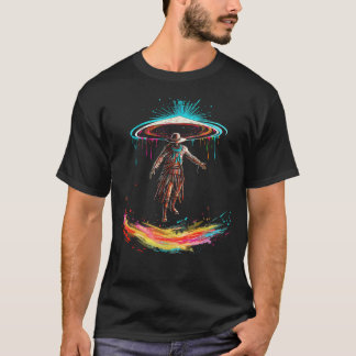 Bild för utländska UFO-inhemska Indian påträffas T Shirt