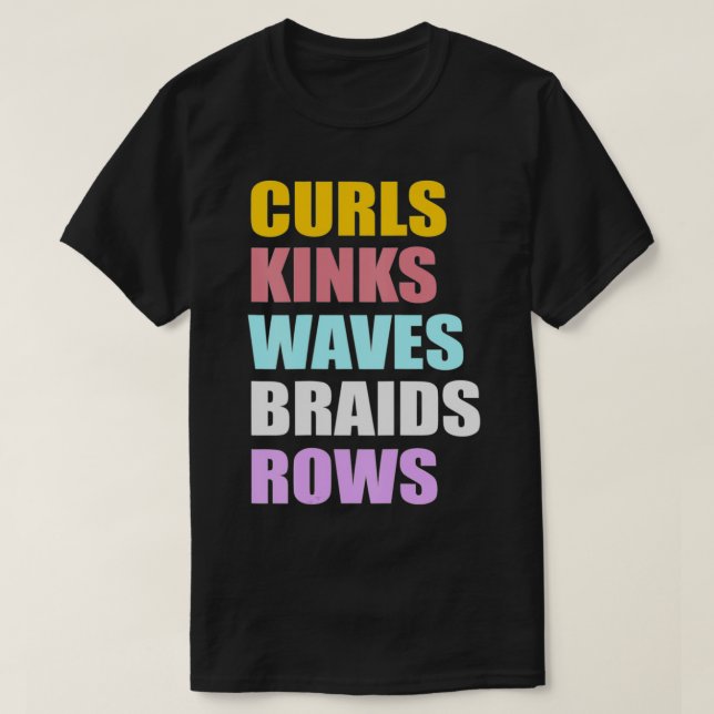Bild för Vinkara brada-rader för kvinnlig könstill T Shirt (Design framsida)