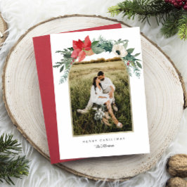 Bild för Vinter-Blommigt Julkort