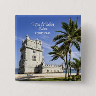 Bild från Belém Torn, Lissabon, Portugal Knapp