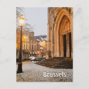 Bild från Brussels Belgium Sablon Vykort