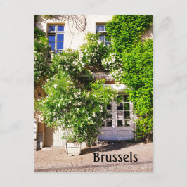 Bild från Bryssels belgiska gata Vykort