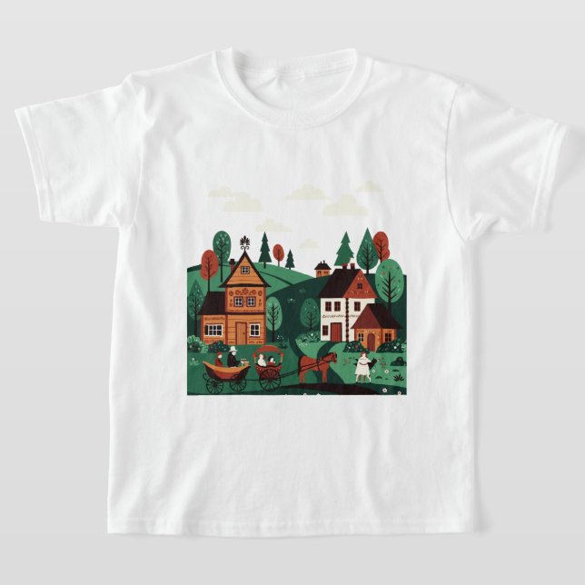 Bild från en saga t shirt (Laydown)