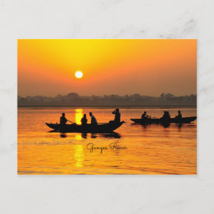 Bild från Ganges River, bildlandskap Vykort