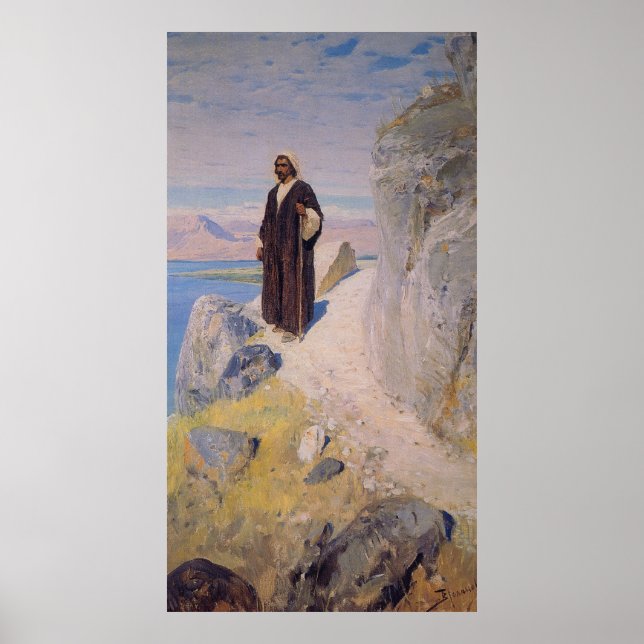 Bild från Jesus som återvänder till Galileo Poster (Framsidan)