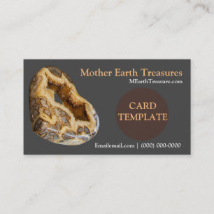Bild Gemstone Godes Crystals Visitkort